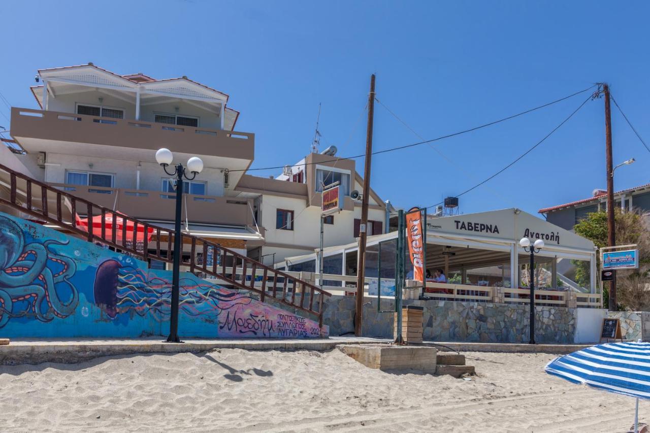 Anatoli Lygaria Apartments On The Beach Λυγαριά Εξωτερικό φωτογραφία